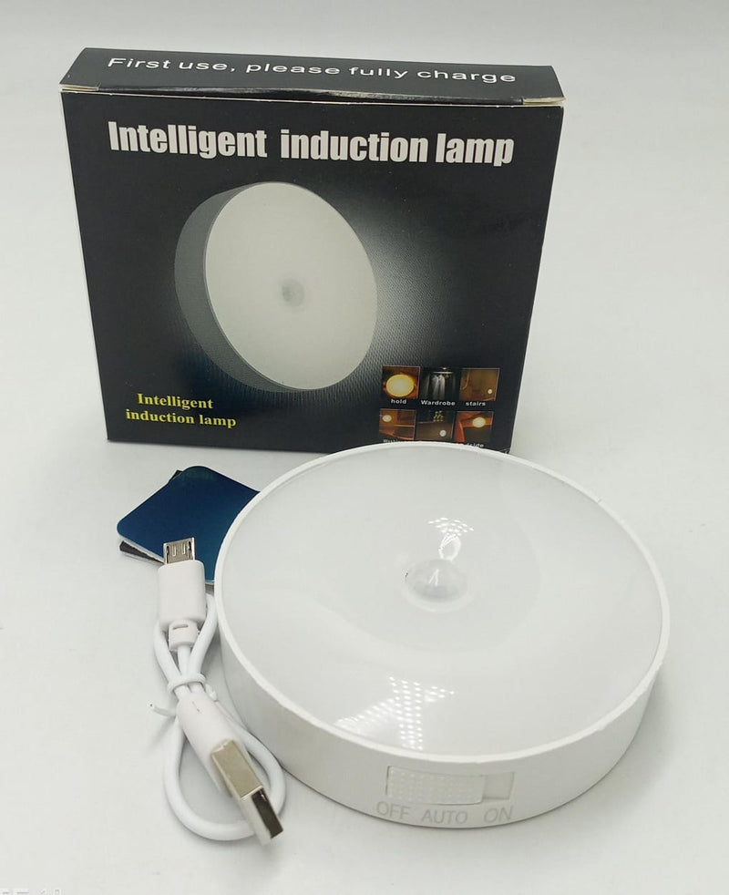 Smart Motion Sensor LED Night Light – Wireless Warm Glow Lamp